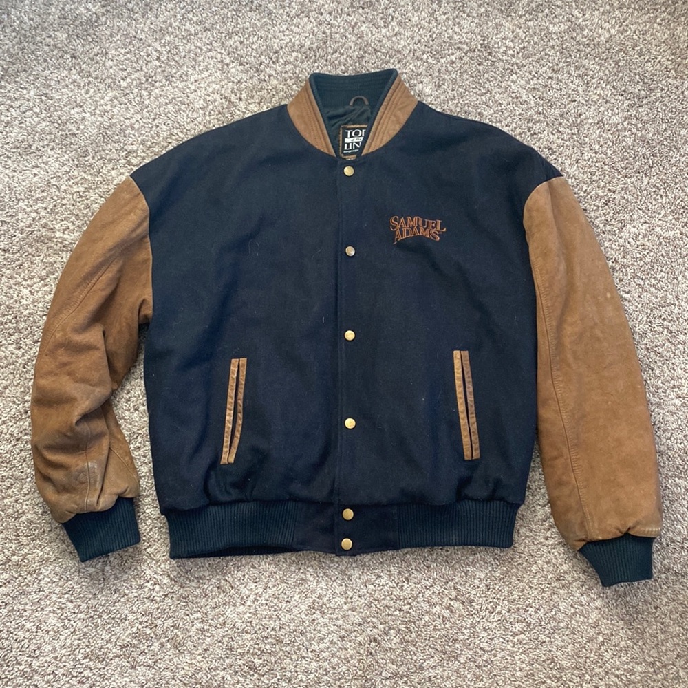 Top of the Line Samuel Adam’s Letterman Jacket